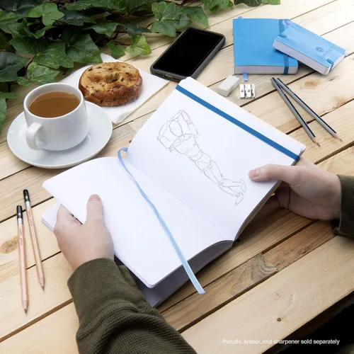 Miniatura 5 de Cuaderno de bocetos Travelers Dot Grid Pentalic Art, libre de ácidos