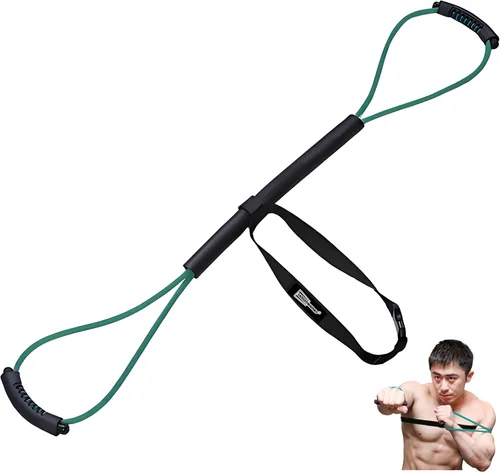 Miniatura 8 de Bandas de resistencia de boxeo para velocidad y fuerza: ideales para luchadores, entusiastas del fitness para mejorar las técnicas de combate