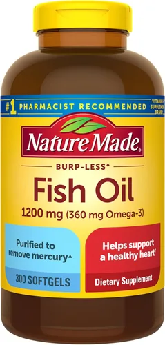 Miniatura 22 de Nature Made Burp Less Ultra Omega 3 Suplementos de Aceite de Pescado, 1400mg de Aceite de Pescado Omega 3 como Ésteres de Etilo para Apoyo a