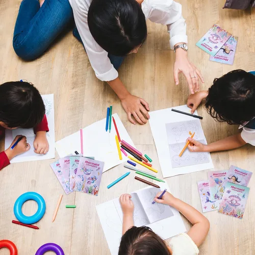 Miniatura 7 de Faccito Paquete de 24 mini libros para colorear para niños, recuerdos de fiesta para niños en edad preescolar, recuerdos de fiesta de cumpleaños a
