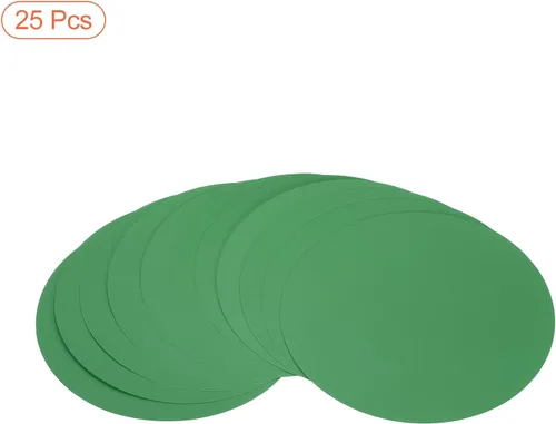 Miniatura 59 de PATIKIL Papel de cartón redondo de 5.9 pulgadas, 25 unidades de círculos de disco en blanco para decoración de fiestas, manualidades, manualidades