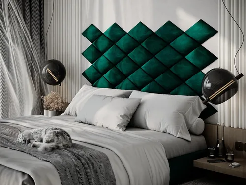 Miniatura 33 de Paneles de arte acústicos decorativos de terciopelo suave para pared, azulejos absorbentes e insonorizantes ecoamortiguadores, tablones suaves Blanco