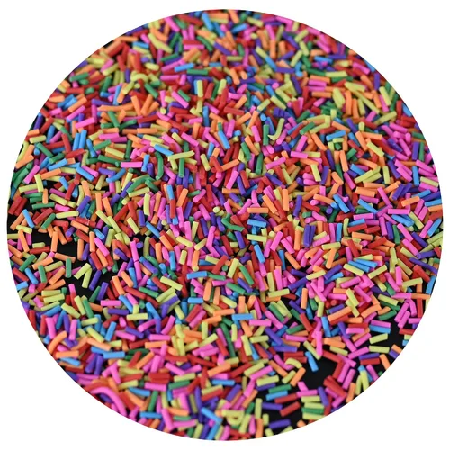 Miniatura 6 de LIKETURE Gránulos Falsos 110g (3.88 oz) Gránulos de Arcilla Polimérica No Comestibles Gránulos Falsos Gránulos de Plástico para Decoración
