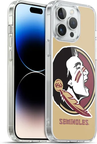 Miniatura 100 de Head Case Designs Funda de gel suave FSU Seminoles de la Universidad Estatal de Florida con licencia oficial compatible con Apple iPhone 13 Pro Max