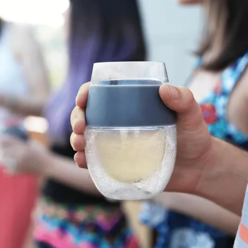 Miniatura 12 de HOST La Mejor Mamá de Todas Taza de Vino con Gel Refrigerante para Enfriar Vino, Copas de Vino, Regalos para el Día de la Madre para Mamá, Regalos