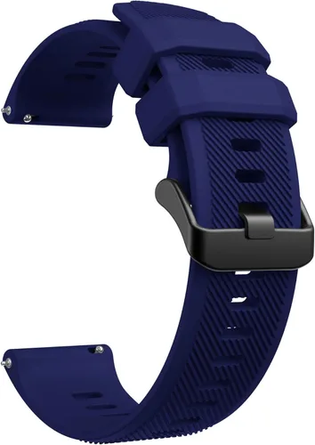Miniatura 3 de Senter Correa para Garmin Forerunner 745, correa de repuesto deportiva de silicona suave de 0.866 in compatible con Garmin Forerunner 745 Smart
