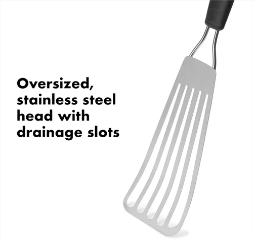 Miniatura 3 de OXO Good Grips - Espátula para pescado de acero inoxidable