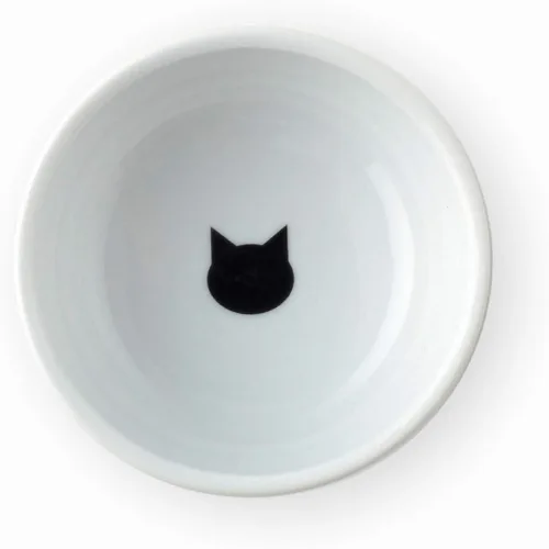 Miniatura 5 de Necoichi - Cuenco elevado de comida para gatos, cuenco elevado de cerámica para fatiga de bigotes y cuello, apto para lavavajillas y microondas