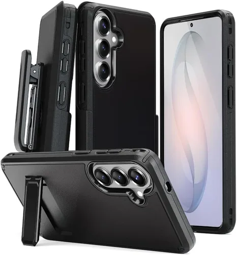 Miniatura 13 de MOTIVE Funda diseñada para Samsung Galaxy S25 Plus con clip para cinturón, compatible con MagSafe Qi2, protección contra caídas de grado militar