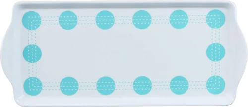 Miniatura 13 de Reston Lloyd Corelle Coordinates charola de melamina con asas, (Tidbit Tray)