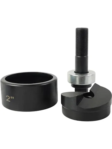 AMZCNC Unidad perforadora de 2 pulgadas de tamaño de orificio de conducto con perno de extracción manual - (2.416 pulgadas - tamaño real del agujero)