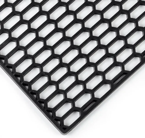 Miniatura 7 de AggAuto - Malla universal de plástico ABS para automóvil, 47 x 16 pulgadas, hexagonal, inserto para parrilla, parachoques, con orificios tipo panal