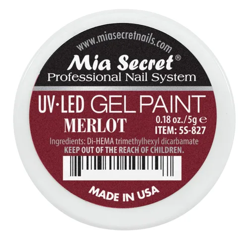 Miniatura 10 de Mia Secret Sistema de uñas profesional UV/LED Gel Paint - 0.18 oz (albaricoque)