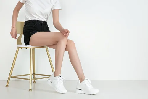 Miniatura 8 de Vepose Tenis de cuña con soporte de arco para mujer, cómodos zapatos para caminar
