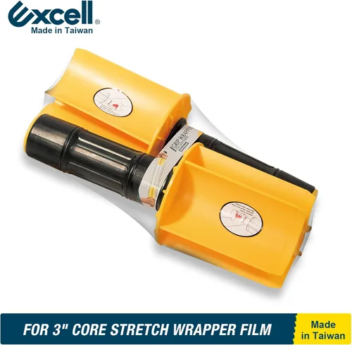 Miniatura 7 de Excell SF-1752 Mini dispensadores de envoltura elástica de mano con freno (3") Mini wrappers with tension brake for safe, easy pallet wrapping.
