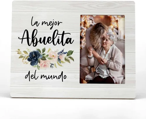Miniatura 12 de FONDCANYON Justo cuando las abuelas piensan que su trabajo está hecho, alguien las llama abuelas geniales Marco de foto para anuncio de embarazo