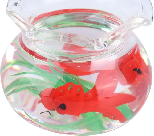 Miniatura 9 de Pescado de casa de muñecas, resina de pescado en miniatura para casa de muñecas 1:6