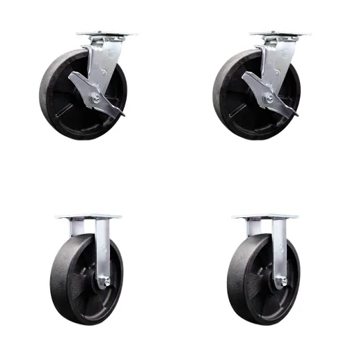 Miniatura 44 de Service Caster Marca – Compatible con/reemplazo para – Carritos de limpieza de conserje – Se adapta a la mayoría de carritos de limpieza Rubbermaid