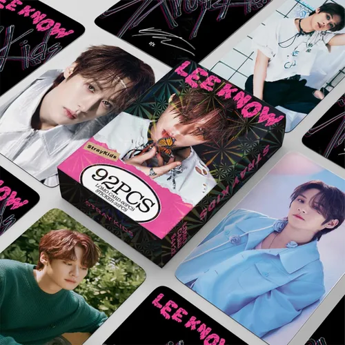 Miniatura 4 de KPOPBP Stray Kids Tarjetas Fotográficas 60 PCS SKZ Rock Star Álbum Tarjetas de Fotos con 32 PCS Pegatinas Regalo KPOP Tarjetas Lomo Mercancía