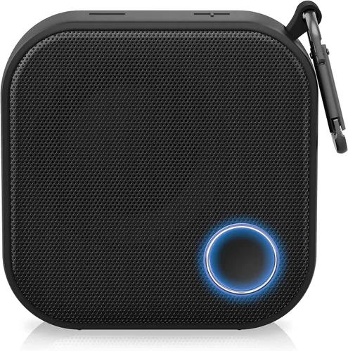 Brookstone Altavoces Bluetooth, IPX7 impermeable para interiores y exteriores, altavoces portátiles, altavoces de computadora para monitores de