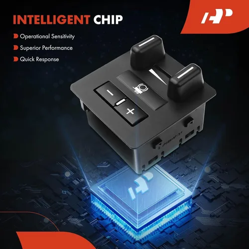 Miniatura 4 de A-Premium Conjunto de interruptor de control de freno de remolque compatible con Chevrolet Silverado 1500 2500/3500 HD Suburban Tahoe Avalanche &