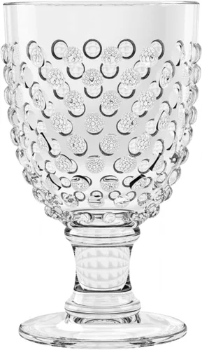 Miniatura 3 de TarHong Abode Homewares Hobnail - Copas de vino acrílicas duraderas de 17 onzas, resistentes a las roturas y aptas para lavavajillas