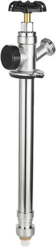 Miniatura 12 de EFIELD Grifo de jardín antisifón resistente a heladas de 4 pulgadas con púa de 1/2 pulgada para crimpar Pex X bibb de manguera de 3/4 pulgadas