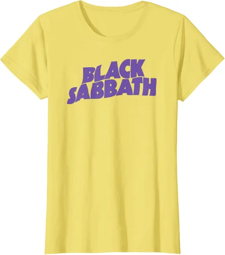 Miniatura 20 de Black Sabbath Camiseta con logotipo morado