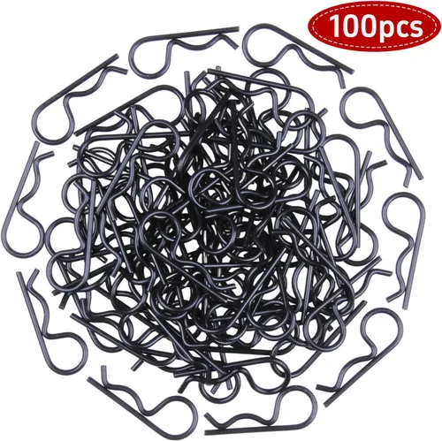 Miniatura 6 de 100 clips universales para cuerpo a control remoto para todas las piezas de automóvil a escala 1/10 1/12 Traxxas Redcat Axial SCX10 Losi HPI Himoto