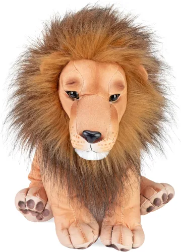 Miniatura 2 de Wild Republic Colección de artista, león, regalo para niños, 15 pulgadas, juguete de peluche, relleno es botellas de agua recicladas hiladas.