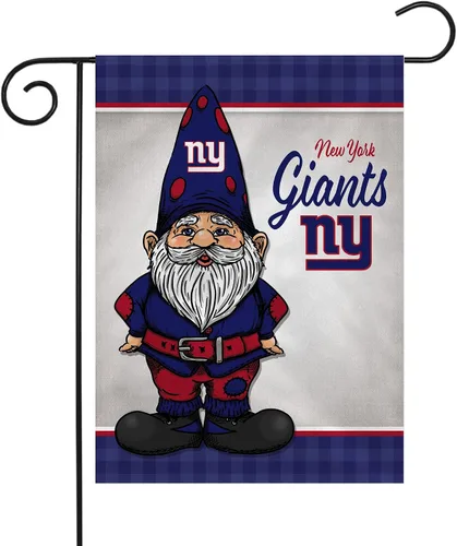 Miniatura 12 de Rico Industries NFL Gnomo - Bandera de jardín de doble cara de 13 x 18 pulgadas