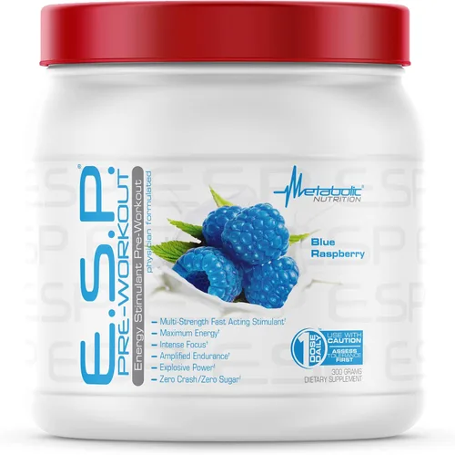 Miniatura 3 de Suplemento de nutrición metabólica ESP. Suplemento energizante y estimulador de la resistencia de preentrenamiento. Mayor energía y concentración