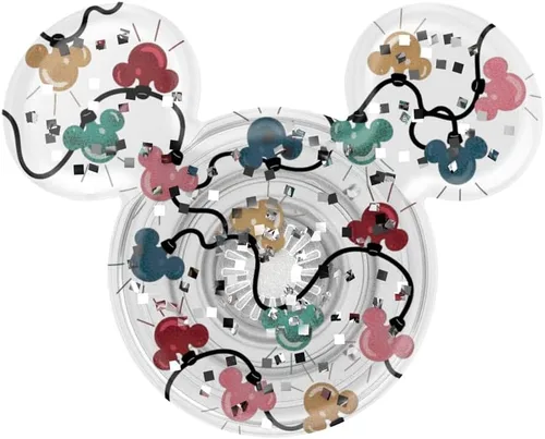 Miniatura 5 de PopSockets Agarre adhesivo para teléfono, soporte, soporte para teléfono, Disney - Luces navideñas Mickey