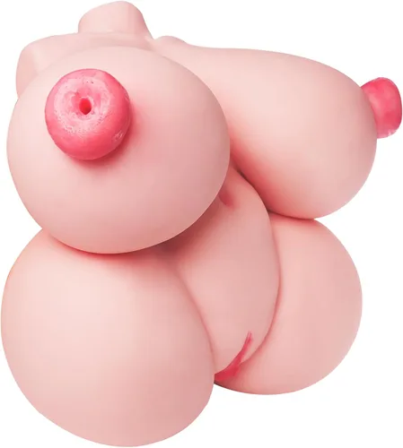 Miniatura 7 de Qiezi Muñeca sexual masturbadora masculina, juguetes sexuales de 6.6 libras, muñeca de amor con pechos grandes y bocas sexuales, juguete sexual
