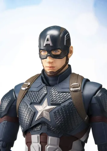 Miniatura 3 de Tamashii Nations Bandai S.H. Figuarts Capitán América (Endgame Ver.)