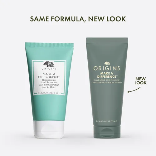 Miniatura 2 de Origins Crema hidratante para manos Hidrata y suaviza la piel seca Loción de manos con glicerina derivada de plantas, tamaño de viaje, 2.5 onzas