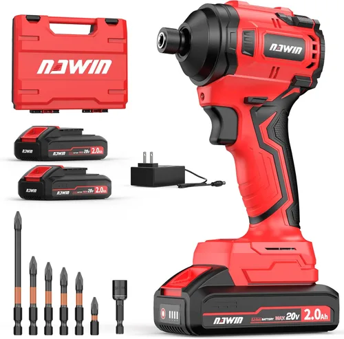 Miniatura 8 de Kit de controlador de impacto inalámbrico 16.8V Máximo torque 140Nm (105 pies-libras) Controlador de impacto eléctrico de alta rotación Motor sin