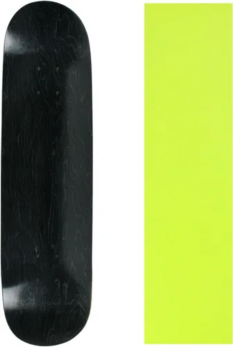 Miniatura 6 de Skateboard Deck Pro 7-Ply Arce canadiense TINTADO NEGRO con Griptape