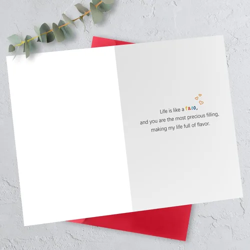 Miniatura 2 de Taco - Tarjeta de regalo para el día del padre de parte de la esposa, regalo feliz del día del padre para marido novio, tarjeta divertida del día