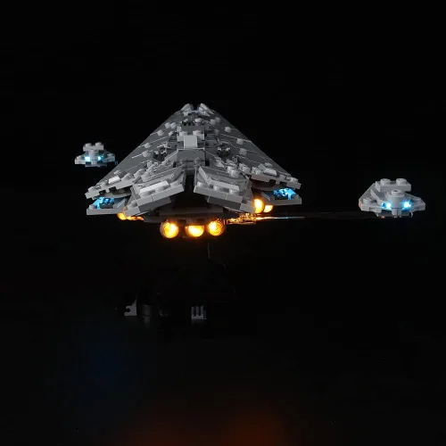 Miniatura 7 de Kyglaring Kit de iluminación LED (sin modelo) diseñado para Lego Executor Super Star Destroyer 75356 Kit de construcción modelo, sin juego de Lego