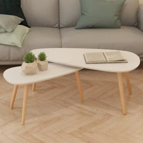 Miniatura 10 de Mesa de centro de estilo moderno, mesa de sala de estar, mesa de sofá, mesa de cóctel, mesa auxiliar, para sala de estar, recepción, oficina