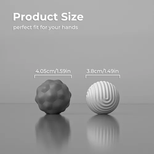 Miniatura 6 de Bolas Magnéticas de Silicona Juguete Fidget para Adultos, Bolas de Imanes de Silicona Suave, 2PCS Extra Grandes de 40.5mm Juguetes Sensoriales
