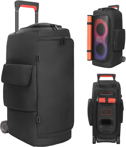 Miniatura 11 de Funda para altavoz compatible con JBL PartyBox 120/PartyBox 110, funda protectora a prueba de polvo con parte inferior abierta (sin velcro)