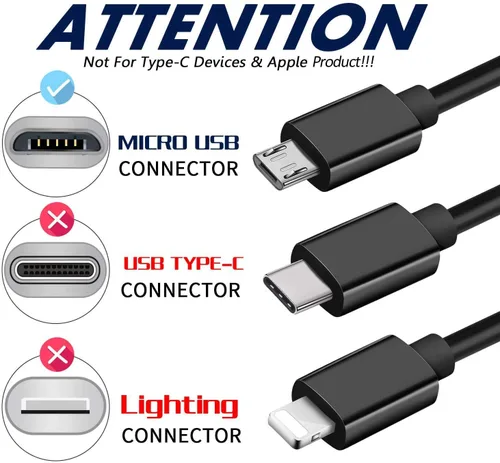Miniatura 2 de Master Cables Cable de carga y datos USB de repuesto compatible para reproductores de música digital Sony Walkman NW-E390, NW-E393, NW-E394 y NW-E395