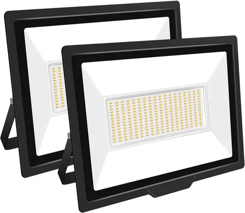 Miniatura 13 de SKYWORLD Paquete de 2 luces LED de inundación para exteriores, 20 W 2000 lm, luz de inundación LED de seguridad, luz diurna de 4000 K, luz blanca