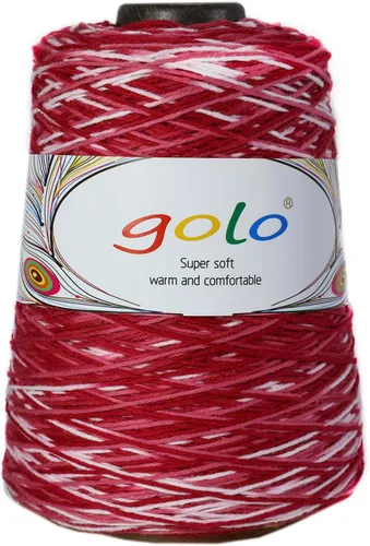 Miniatura 31 de golo Hilo de cono de lana para tejer 8.8oz 400yd 100% hilo de lana para tejer a mano 401-Blanco