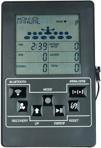 Inicio Máquina de remo Monitor ajustable duradero odómetro Piezas de repuesto automáticas Contador de velocímetro para el hogar Fitness Riding Bike