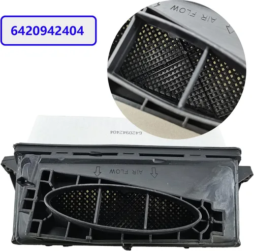 Miniatura 4 de Juego de Filtros de Aire Compatible con Mercedes-Benz ML350 ML320 GL350 GLE350D GLS350D S350 Par Izquierdo y Derecho Reemplazo 6420940000