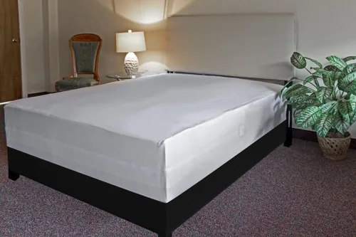 Miniatura 6 de L' Cozee - Protector de colchón impermeable a prueba de insectos con cremallera, protector de colchón – Protección completa contra insectos – Bed