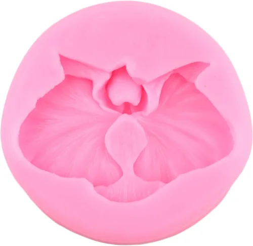 Miniatura 7 de ZiXiang Molde de silicona de flores de orquídea, molde de fondant de plumeria, moldes de hibisco, moldes de chocolate para decoración de pasteles